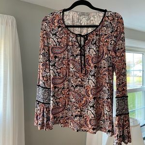 Dalia Paisley Print Blouse